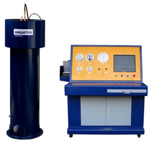 Máquinas de teste hidrostático para caldeiras