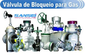 Válvula de bloqueio automático para gás